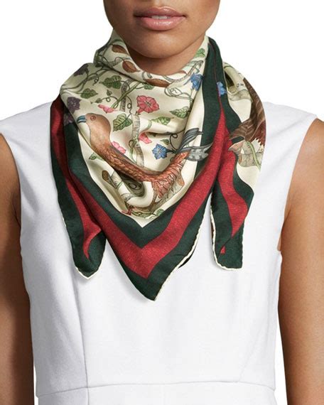 green gucci scarf|gucci twilly scarf.